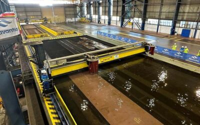 Carga de trabajo histórica en los astilleros de Puerto Real y San Fernando, además el astillero de Puerto Real incorpora a sus procesos de producción los últimos avances digitales.